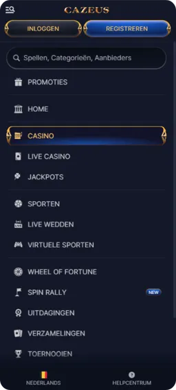 Cazeus Login