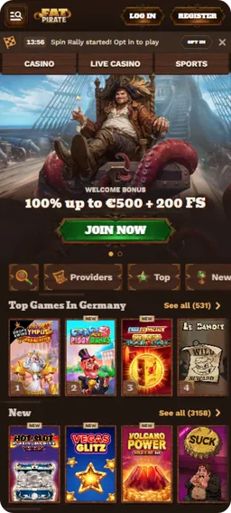Fat Pirate Adres Invoer
