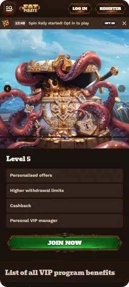 Fat Pirate Land Kiezen