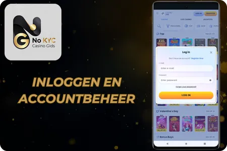 Inloggen en accountbeheer CasinoLab
