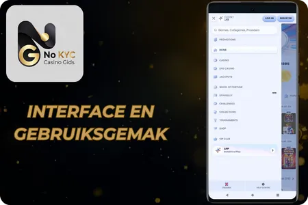 Interface en gebruiksgemak CasinoLab