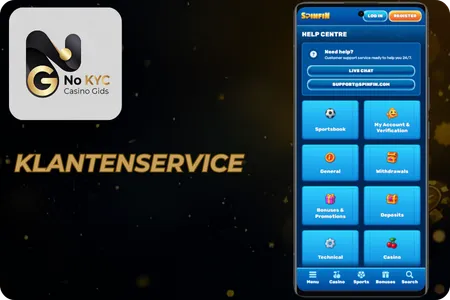 Klantenservice van Spinfin