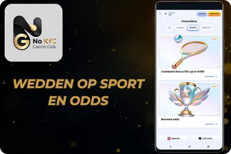 Wedden op sport en odds CasinoLab